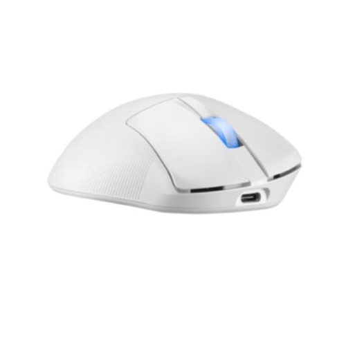 ASUS ROG KERIS II ACE AIMPOINT MOUSE GAMING WIRELESS OTTICO MANO DESTRA 4 TASTI RF WIRELESS + BLUETOOTH + USB TYPE-A 42.000 DPI BIANCO